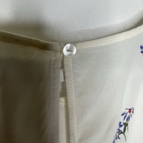 Old Navy Women's Tunic SZ XL Floral Fairy Cottagecore Relaxed Fit 100%Rayon Boho - Picture 9 of 11